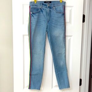 Express Denim with Contrast Stitching